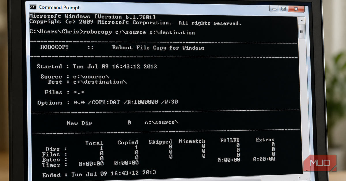 Windows' fastest file copier has no window, and it shipped in 1997