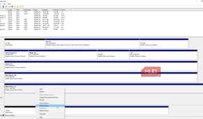 windows disk management shrink volume