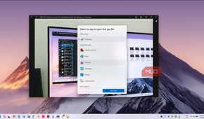 Windows open with app dialog for jpg file