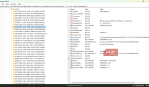 Windows Uninstall registry keys.