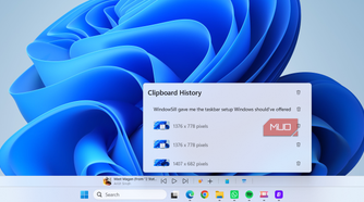 WindowSill app clipboard tool on desktop