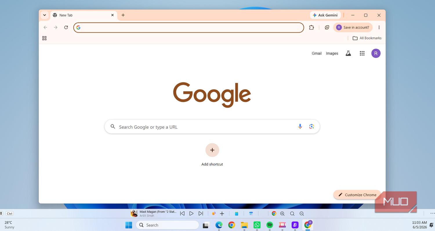 WindowSill browser tools on desktop