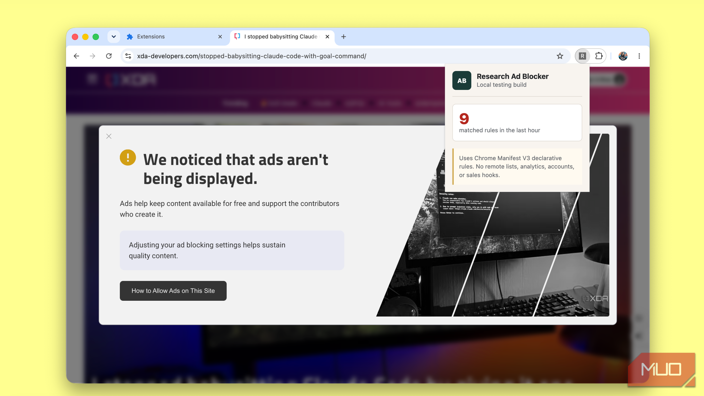 I asked Claude, ChatGPT and Gemini to build Chrome ad-blockers ...
