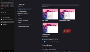 Zen browser viewing customization