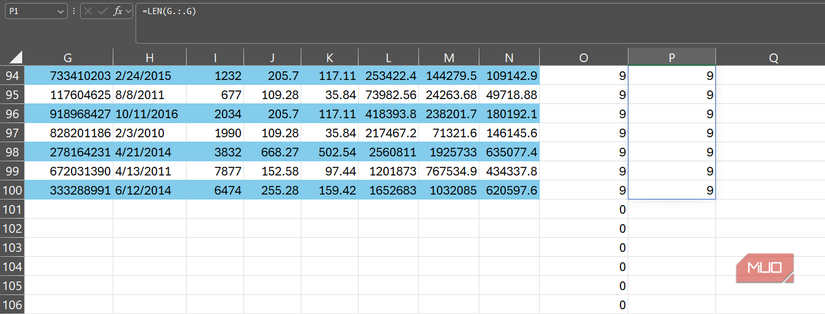 I added two dots to my Excel references and my slow workbook came back ...