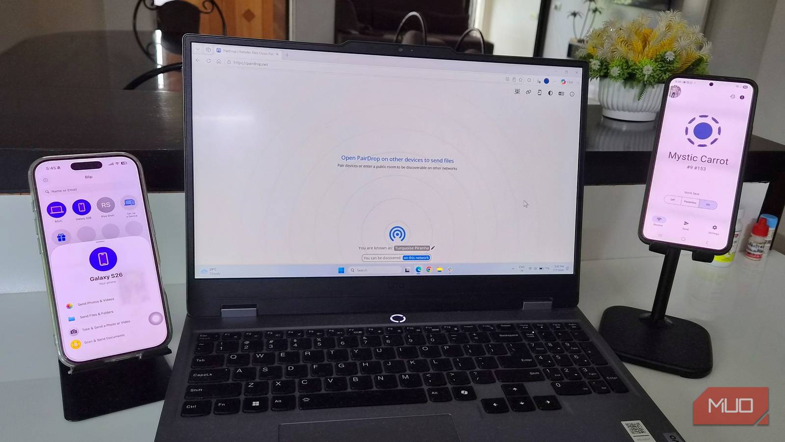 I speed-tested LocalSend, Blip, and PairDrop, and the fastest wasn't the one I expected