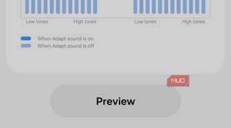 Adapt Sound sound profile menu on Samsung phone