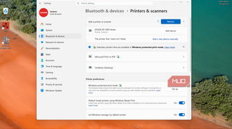 Add device in Settings