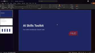 AI generated presentation made by Claude Code skill.