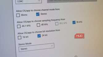alternative a2dp driver choose sampling frequency bit resolution options