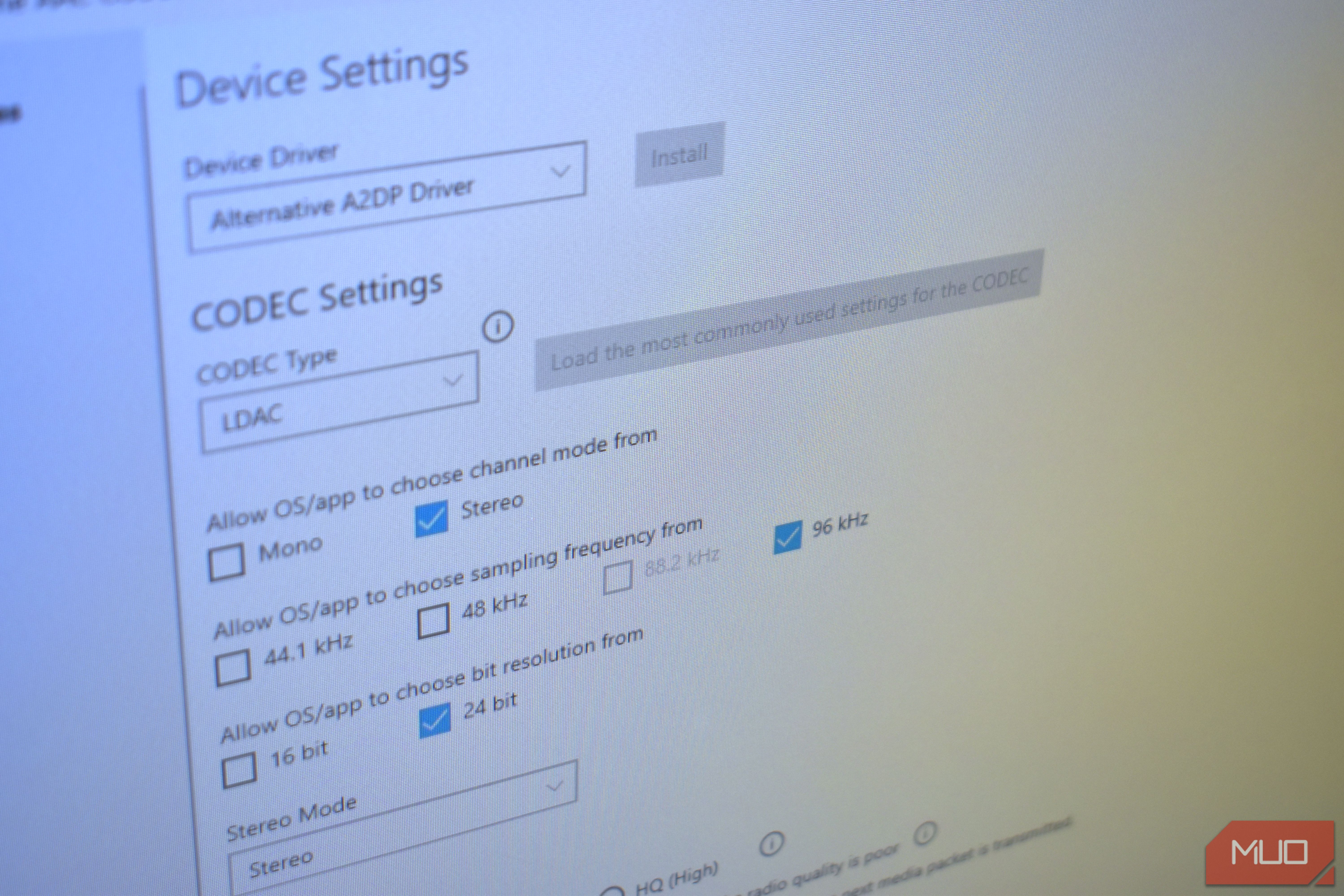 alternative a2dp driver codec options