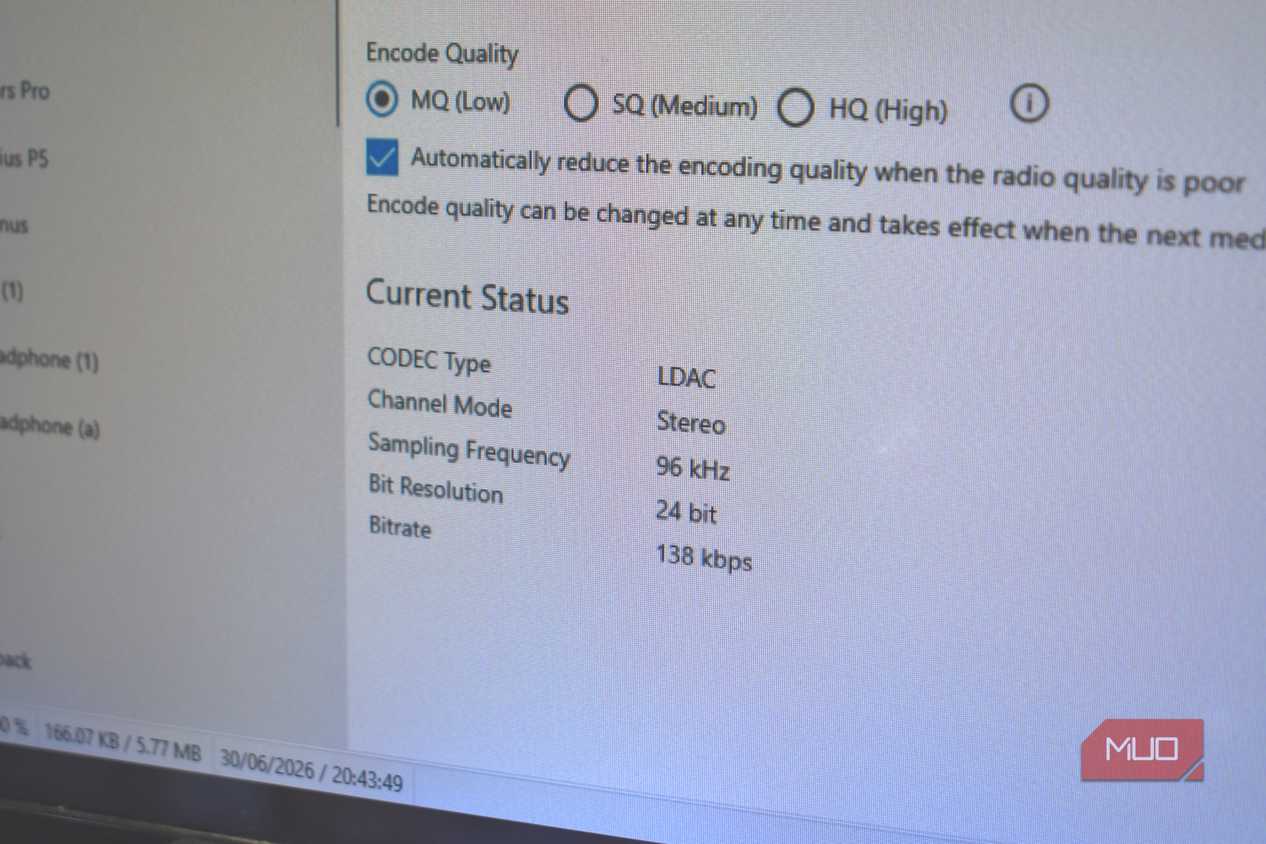 alternative a2dp driver current codec status