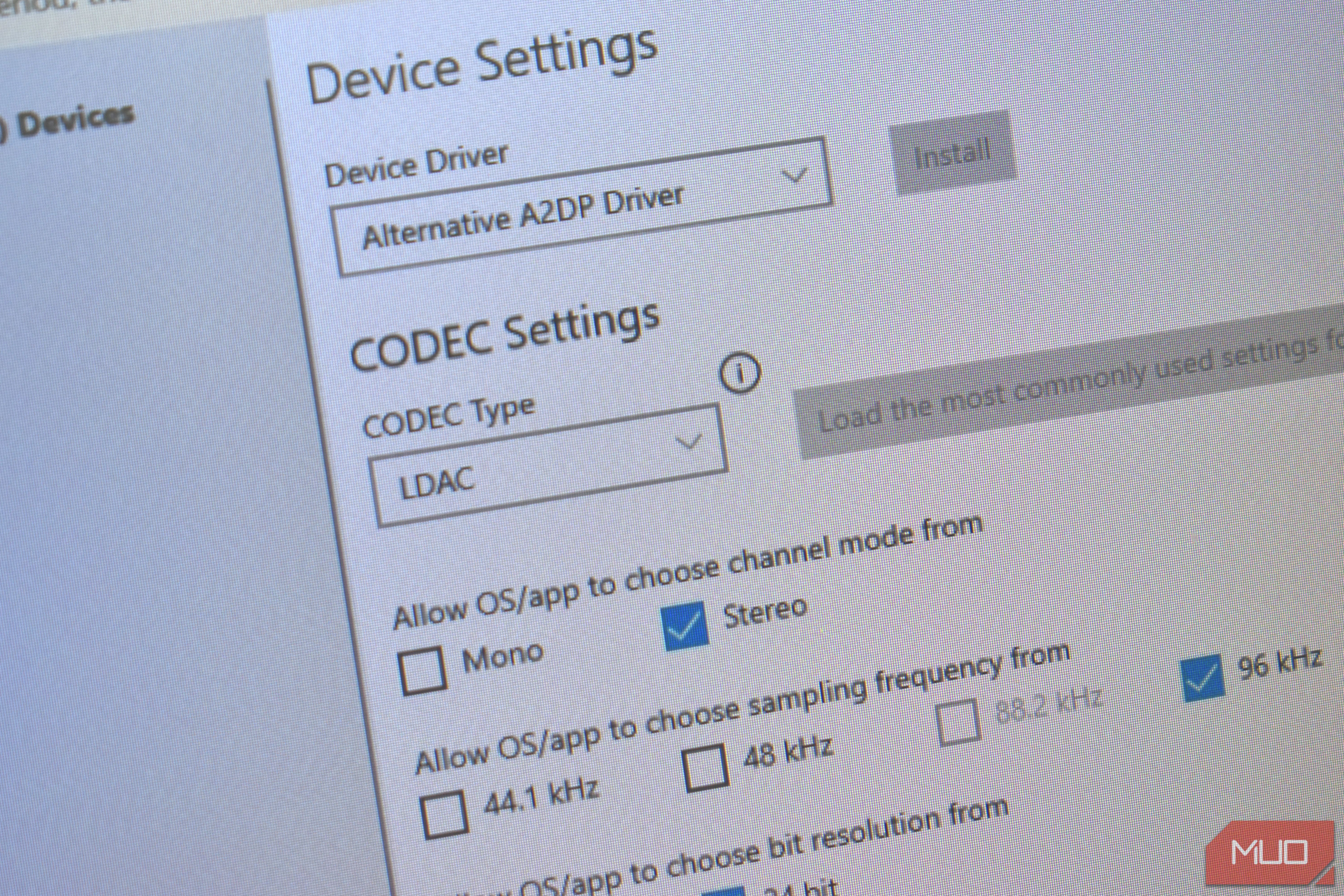 alternative a2dp driver install driver drop down