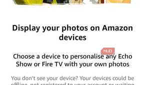 Amazon Photos manage devices personalise screen