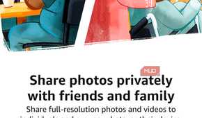 Amazon Photos sharing screen start sharing