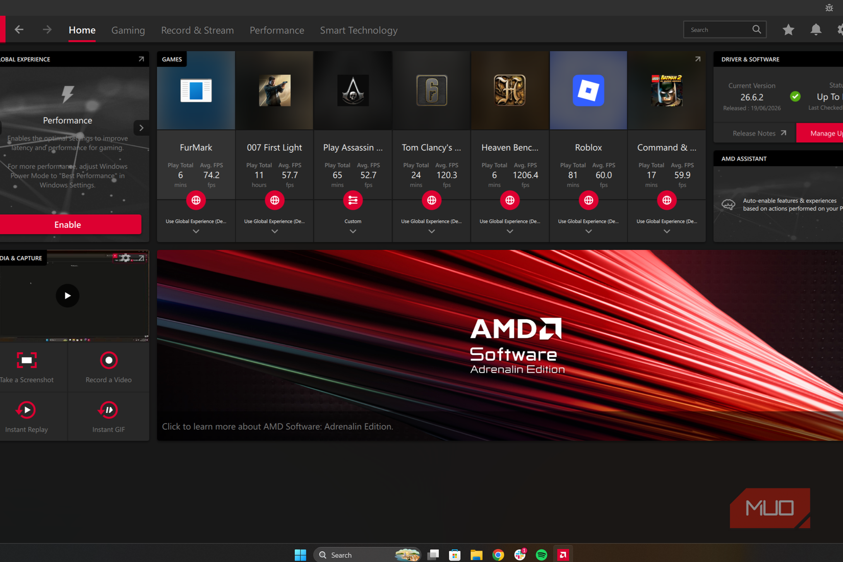 AMD Adrenaline tuning