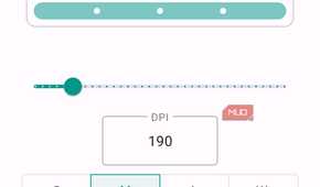 Android Auto Dpi Size Settings Screen With M Size Selected