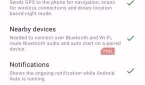 Android Auto Headunit Revived App Permissions Setup Screen