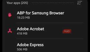 Android Choose default apps option