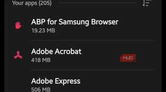 Android Choose default apps option
