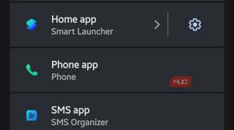Android settings for opening links