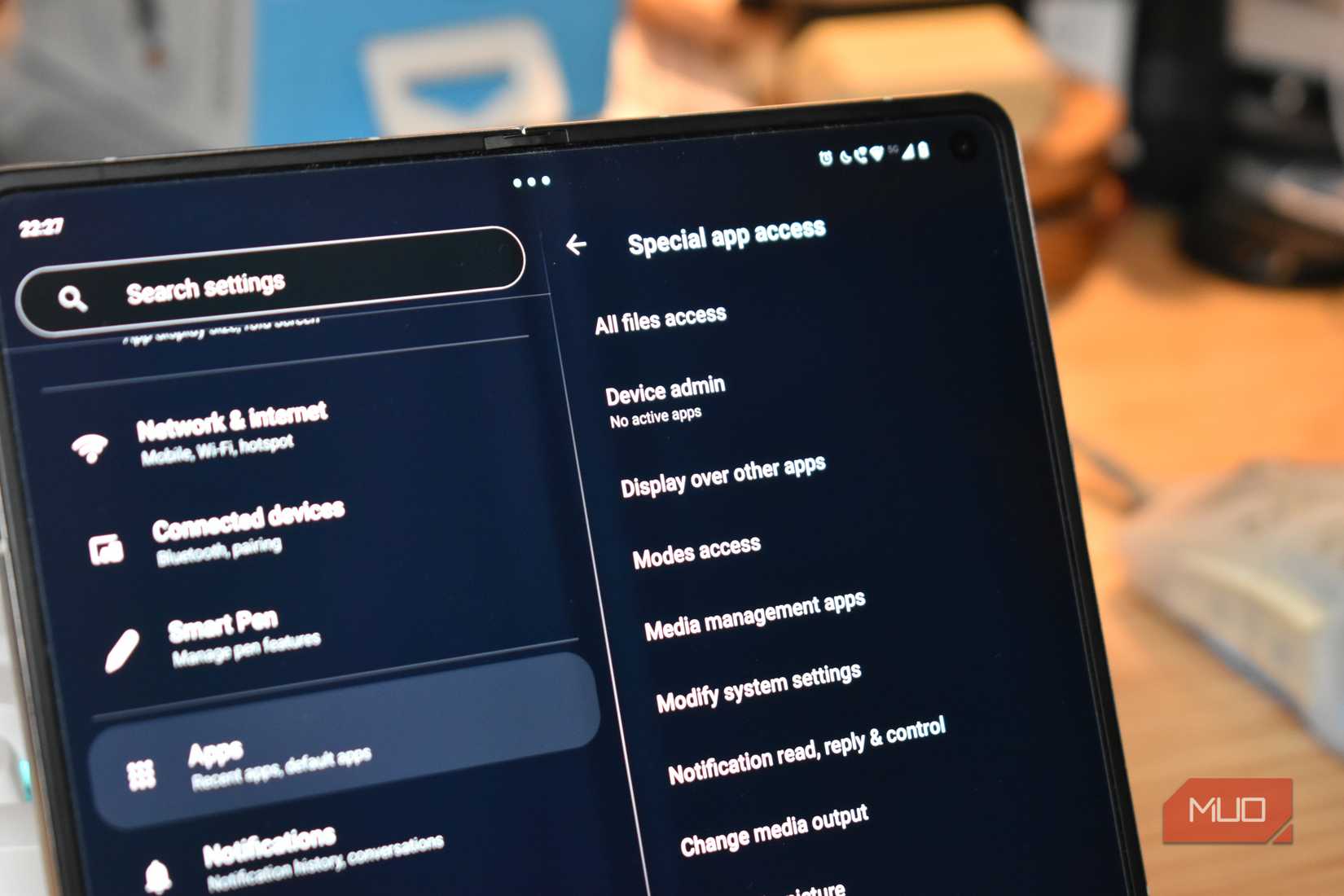 android settings special app access.