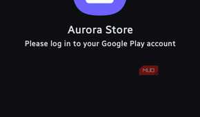 Aurora Store welcome page