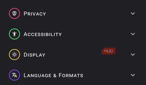 Aves Gallery Settings Options