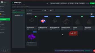 Bambuddy file manager.