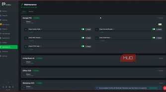 Bambuddy maintainence page.