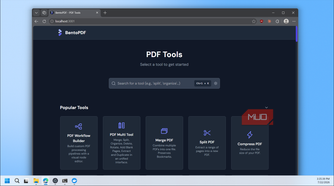 Bentopdf Pdf Tools Interface With Popular Tools