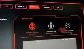 BIOS backup USB