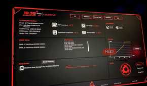 BIOS menu