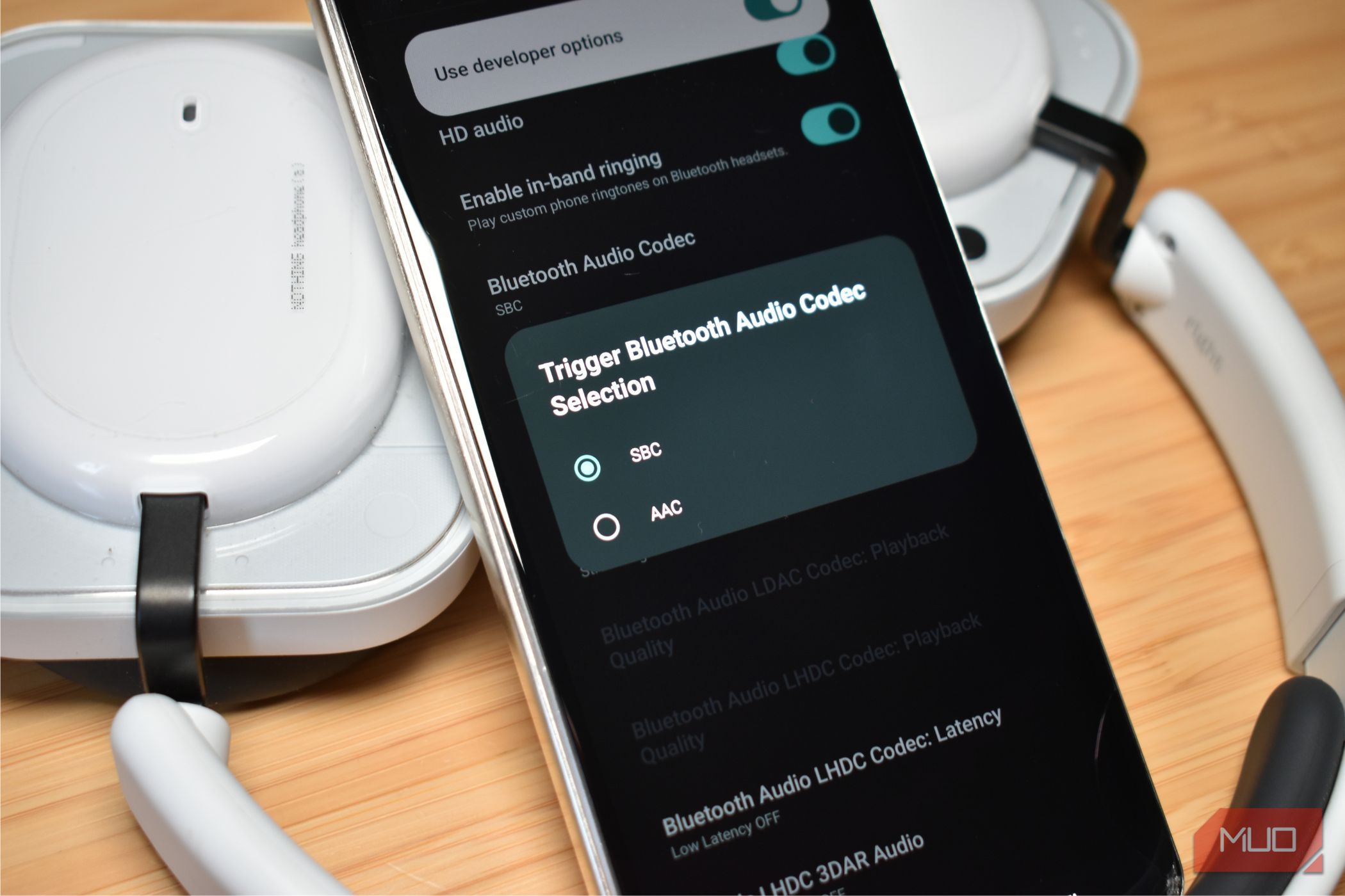 Codec settings on Android