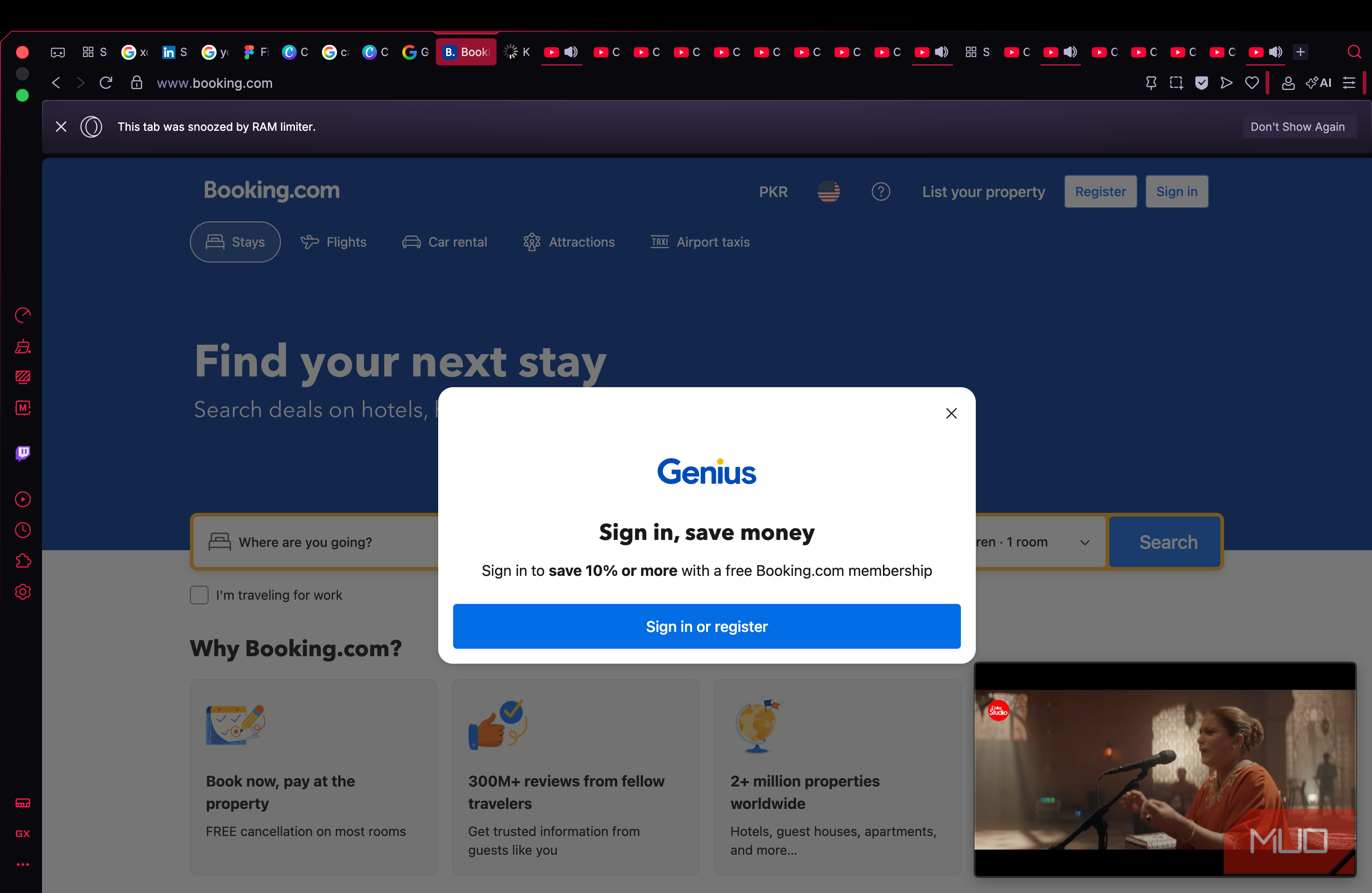 I tried the browser made for gamers, and it has a feature every browser ...