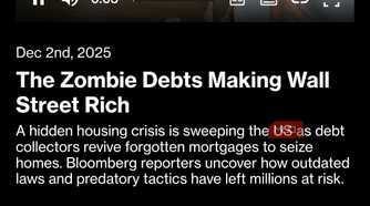 a video playing on Bloomberg on Brave Browser