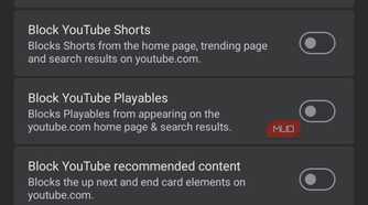 advanced customization options for YouTube on Brave Browser