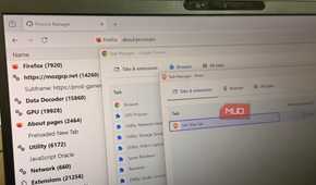 Brave Chrome and Firefox Task Managers