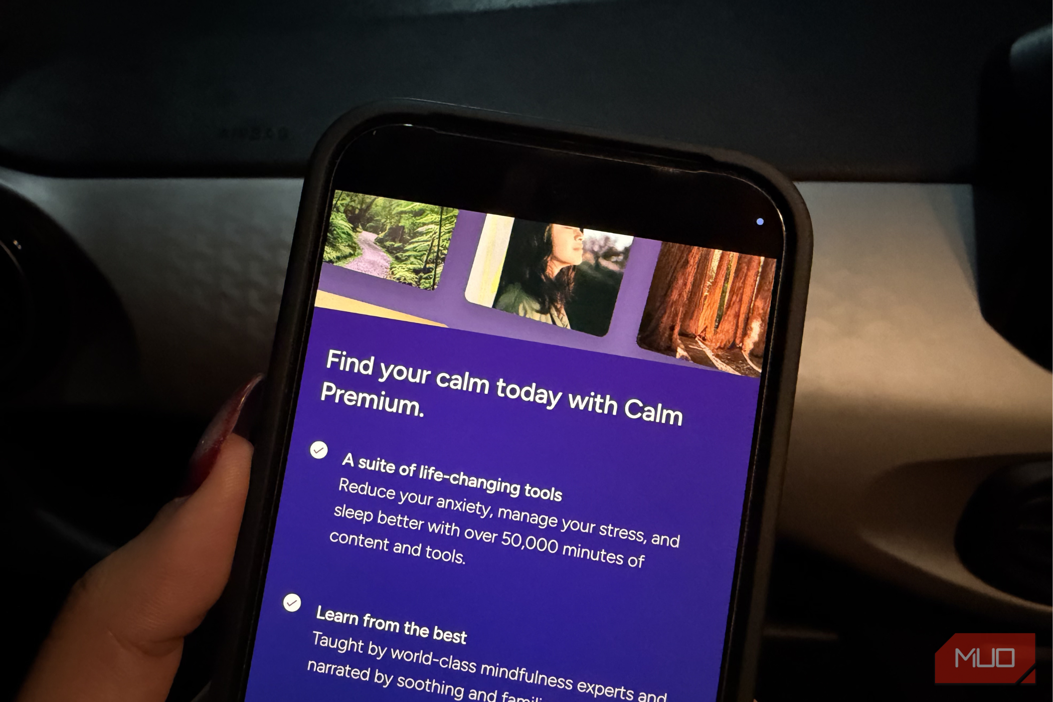 Calm premium subscription on Pixel 10 Pro