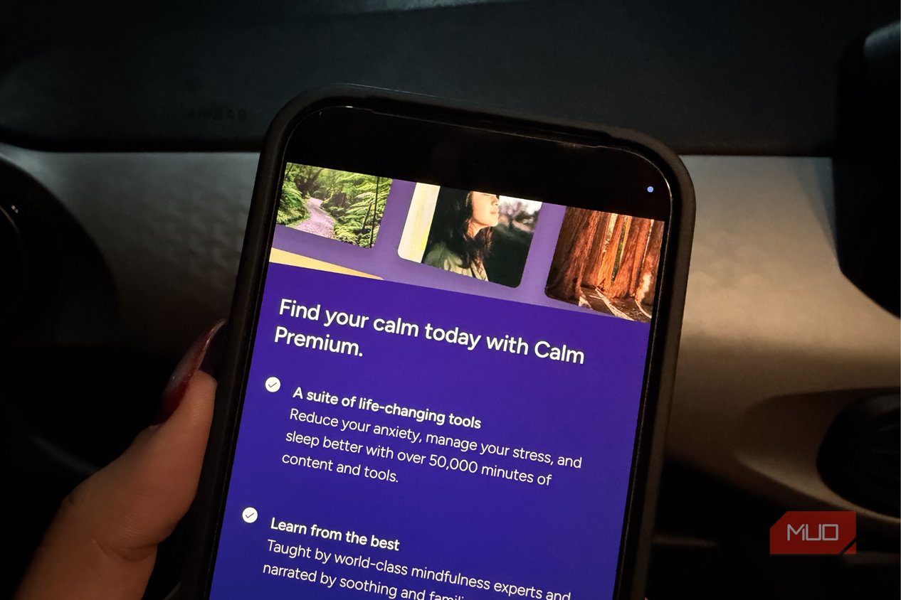 Calm premium subscription on Pixel 10 Pro