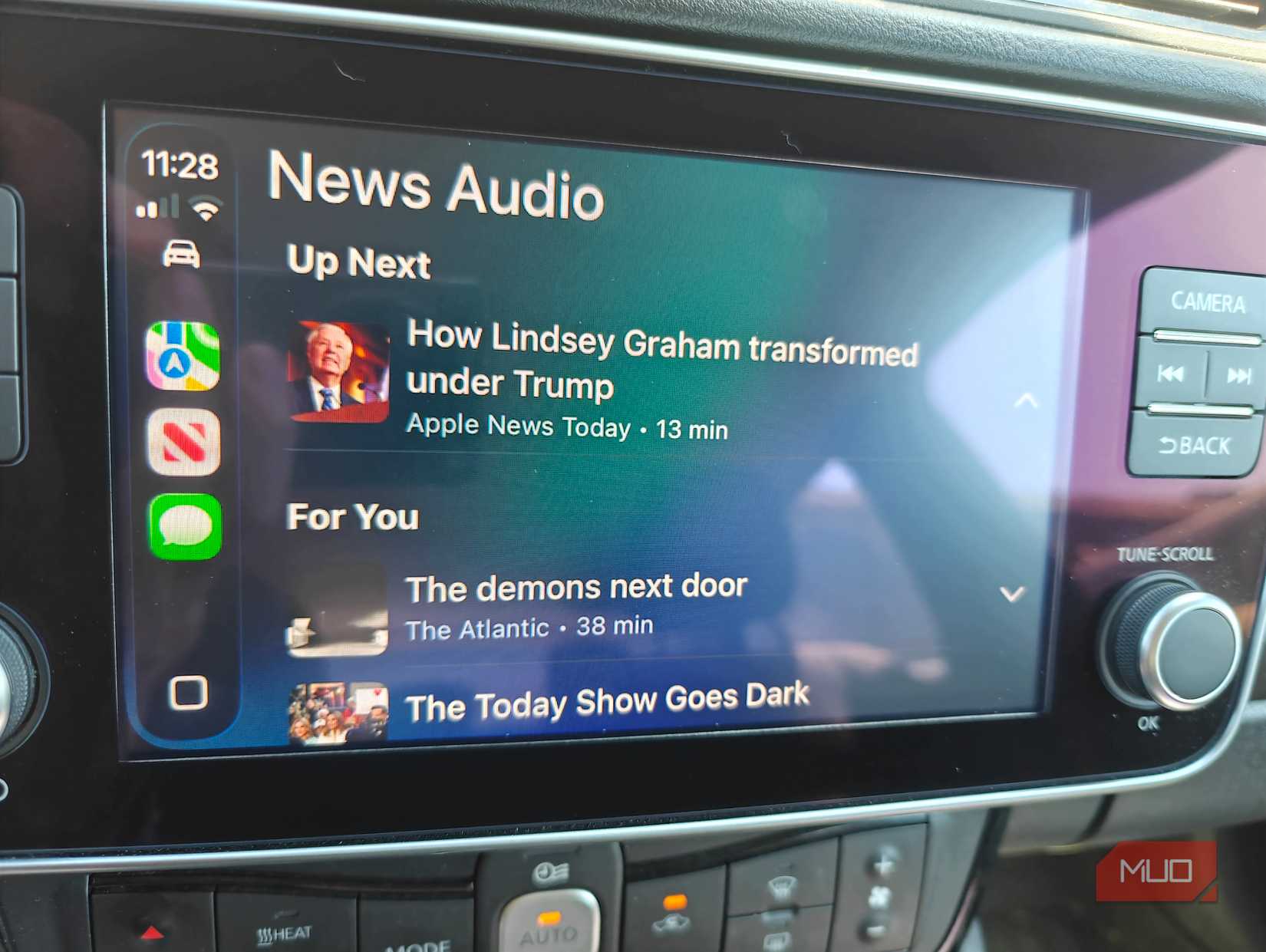 CarPlay in auto