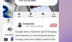 Chrome in recent apps menu on Android