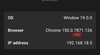 Chrome web access permission prompt