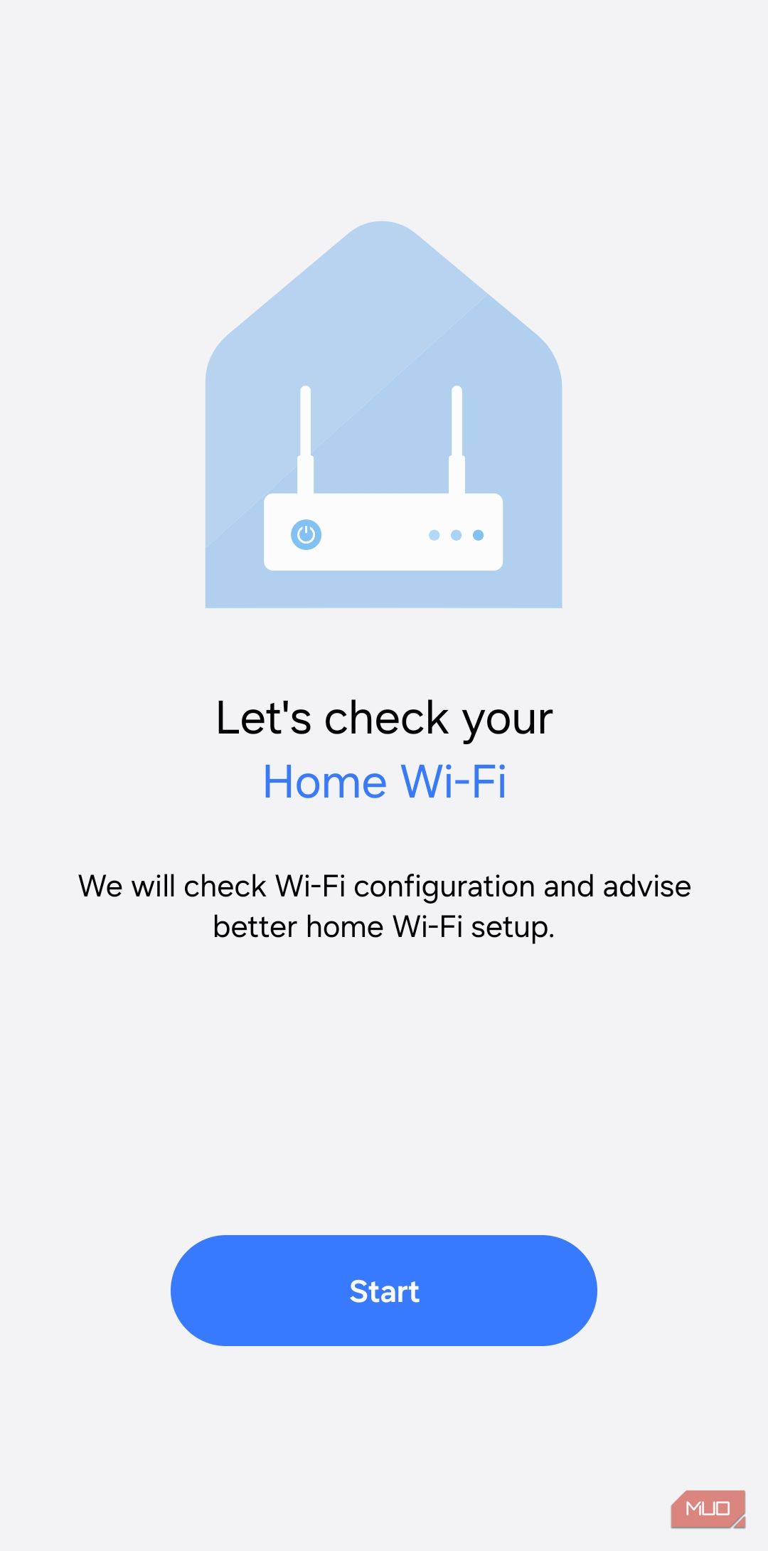 Connectivity labs showing home network inspection on Galaxy phone