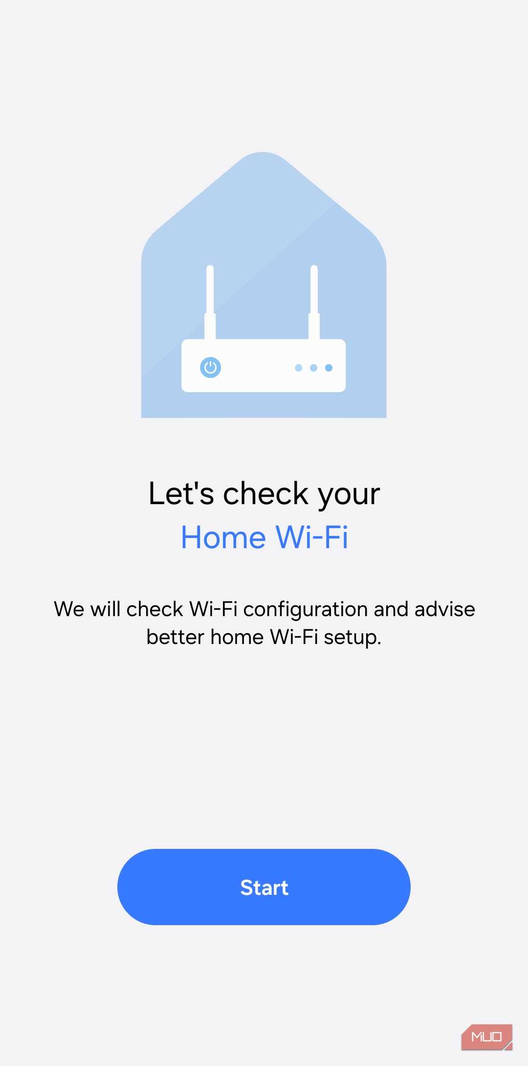 Connectivity labs showing home network inspection on Galaxy phone