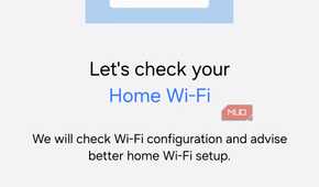 Connectivity labs showing home network inspection on Galaxy phone
