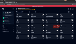Control-D clean profile with no endpoint filters