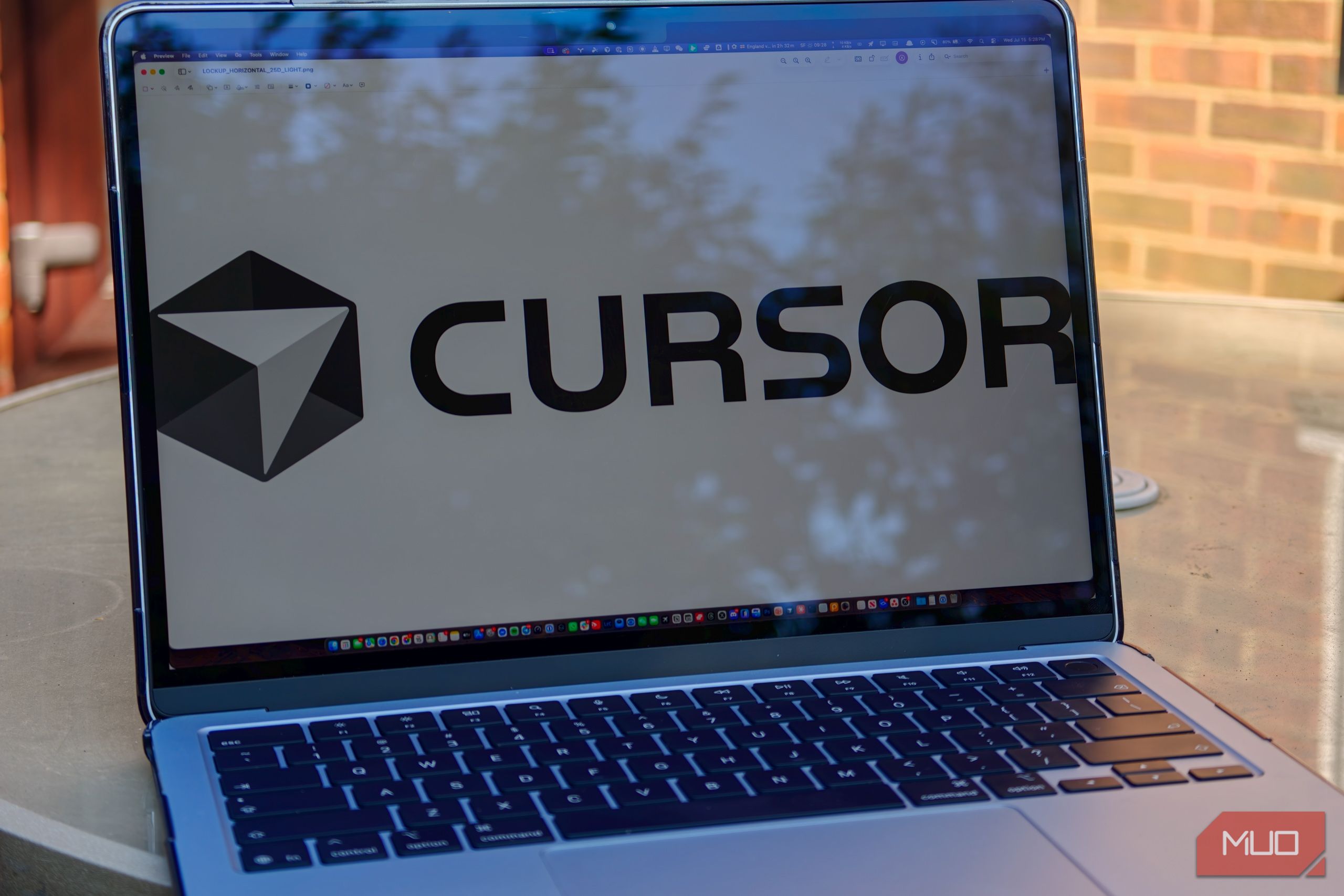 Cursor on a Macbook Air M5