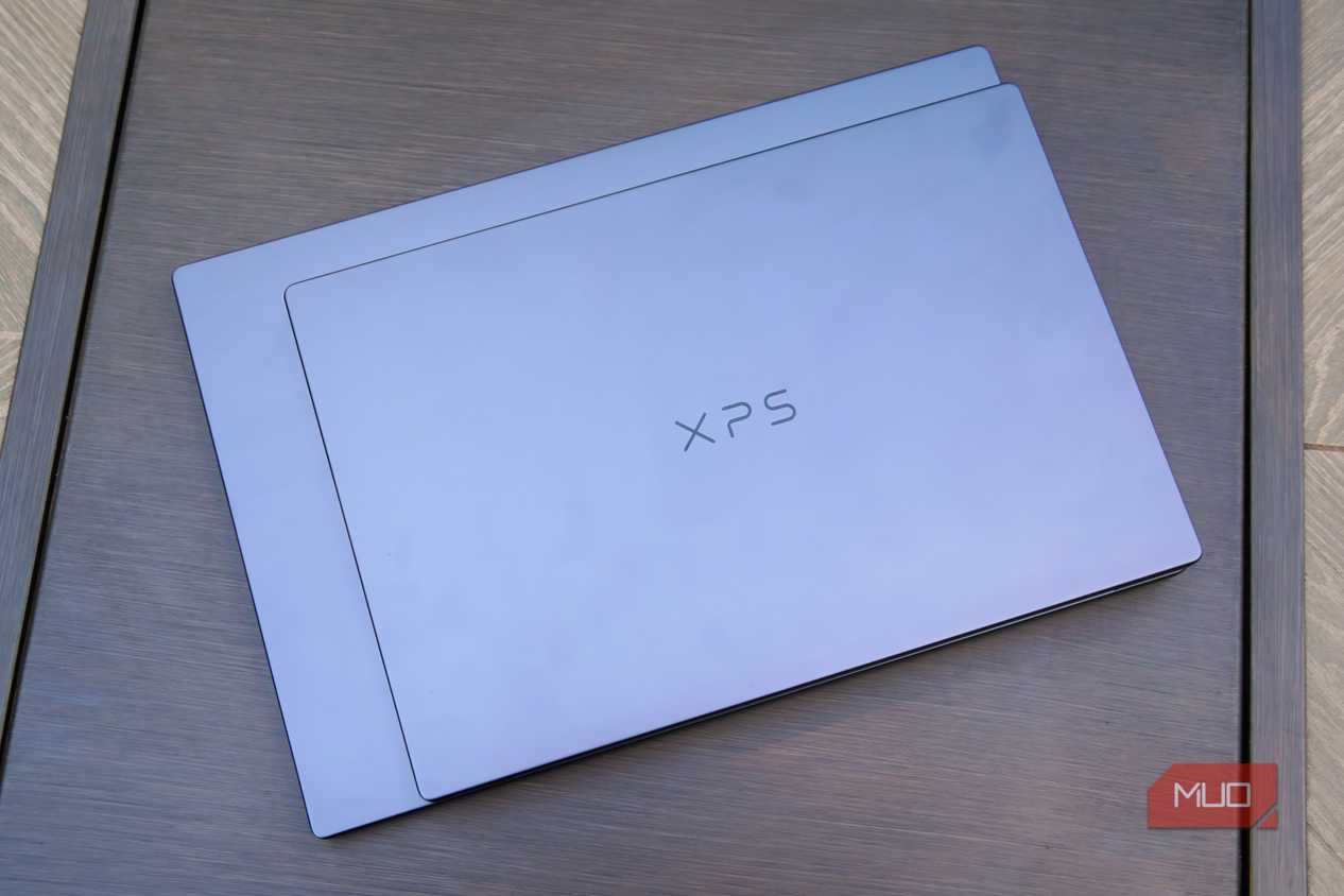The Dell XPS 16 compared to the Dell XPS 14.