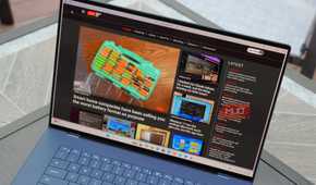 The MUO homepage on a Dell XPS 16.